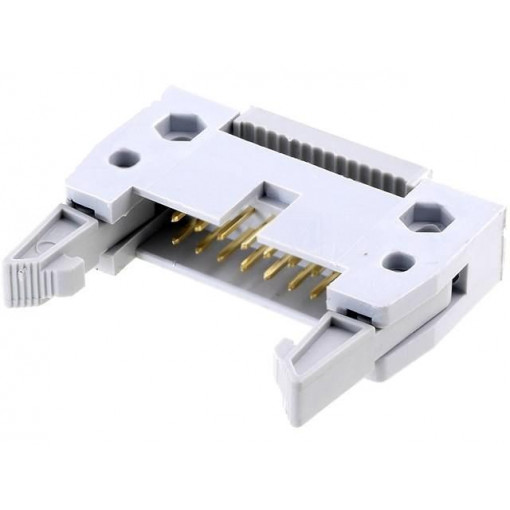 DS1012-14LNN2A8; Plug; IDC; male; PIN: 14; IDC; for ribbon cable; 1.27mm; gold-plated; CONNFLY