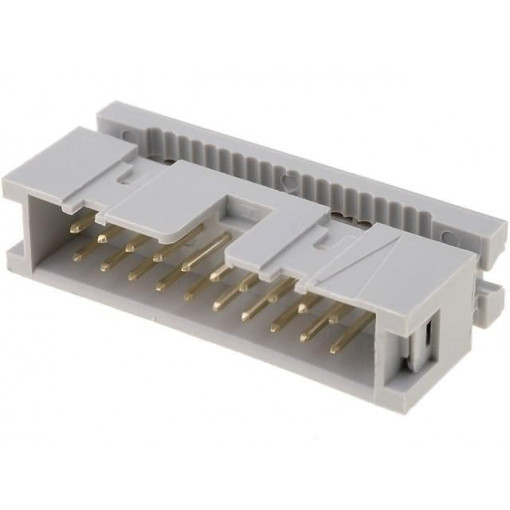 DS1015-20NN0A; Plug; IDC; male; PIN: 20; IDC; for ribbon cable; 1.27mm; gold-plated; CONNFLY