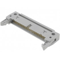 DS1012-40LNN0A; Plug; IDC; male; PIN: 40; IDC; for ribbon cable; 1.27mm; gold-plated; CONNFLY