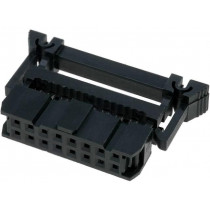 AWP-16ZZ; Plug; IDC; female; PIN: 16; IDC; for ribbon cable; 1.27mm; NINIGI