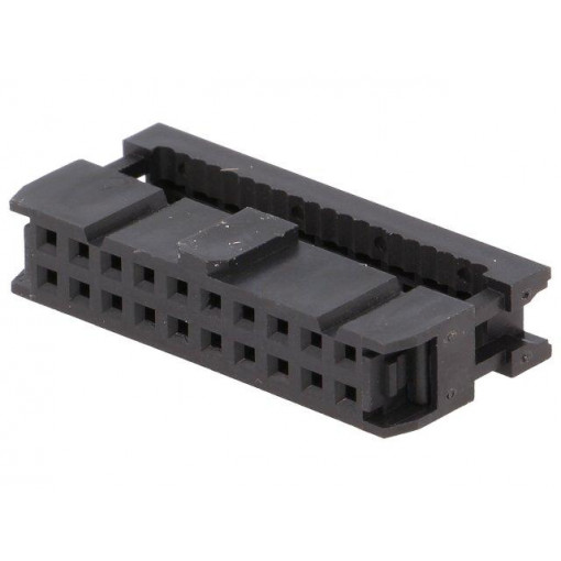 AWP-20ZZ; Plug; IDC; female; PIN: 20; IDC; for ribbon cable; 1.27mm; NINIGI