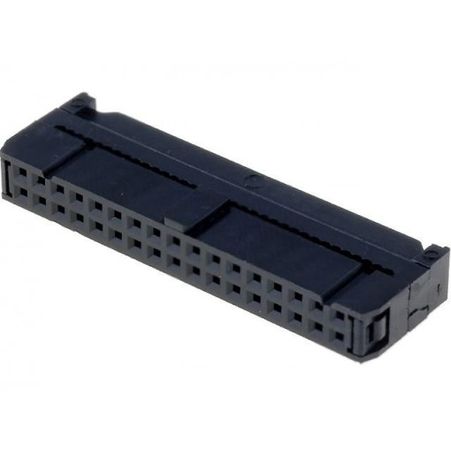 AWP-34; Plug; IDC; female; PIN: 34; IDC; for ribbon cable; 1.27mm; NINIGI