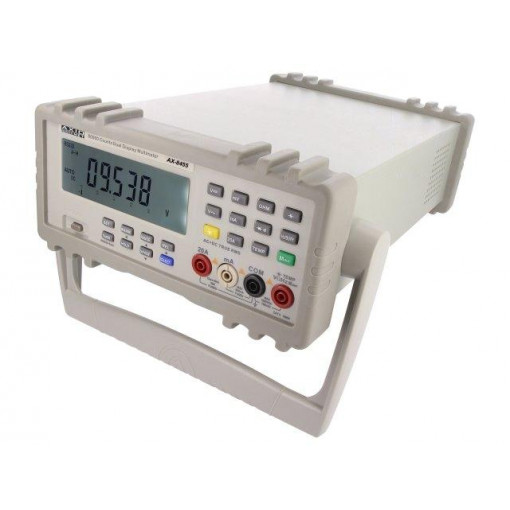 AX-8455; Benchtop multimeter; LCD 5 digits (80000),bargraph; True RMS; AXIOMET AX-8455; Benchtop multimeter; LCD 5 digits (80000),bargraph; True RMS; AXIOMET