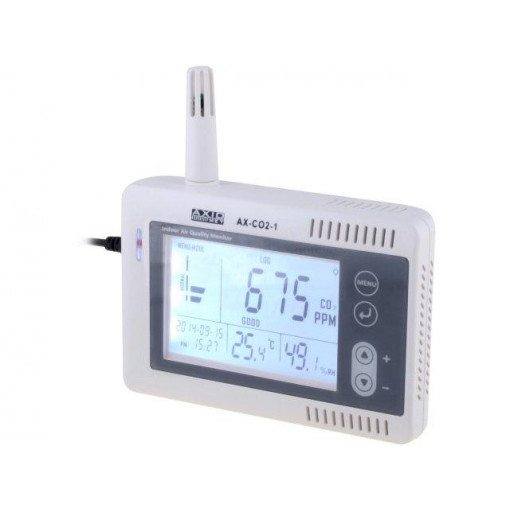 AX-C02-1; Meter: CO2, temperature and humidity; Range: 300÷3000ppm ( CO2); AXIOMET AX-C02-1; Meter: CO2, temperature and humidity; Range: 300÷3000ppm ( CO2); AXIOMET