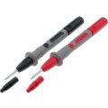 AX-CP-01-SET; Test probe; 10A; red and black; Tip diameter: 2mm; AXIOMET