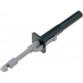 AX-CP-03-B; Clip-on probe; with puncturing point; 10A; black; 4mm; Ø: 4mm; AXIOMET