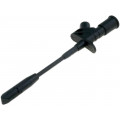AX-CP-04-B; Clip-on probe; with puncturing point; 10A; black; 4mm; AXIOMET