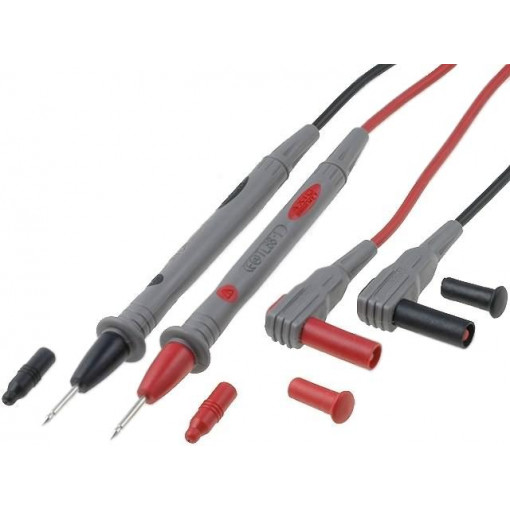 AX-TLP-001T; Set of test leads; Inom: 10A; Len: 1.2m; 2x test lead; AXIOMET