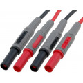 AX-TLP-002; Set of test leads; Inom: 10A; Len: 1.2m; 2x test lead; AXIOMET