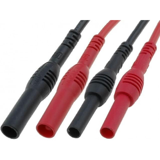 AX-TLP-003; Set of test leads; Inom: 10A; Len: 1.2m; 2x test lead; AXIOMET