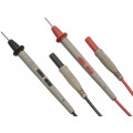 AX-TLS-002B; Set of test leads; Inom: 10A; Len: 1m; 2x test lead; red and black; AXIOMET