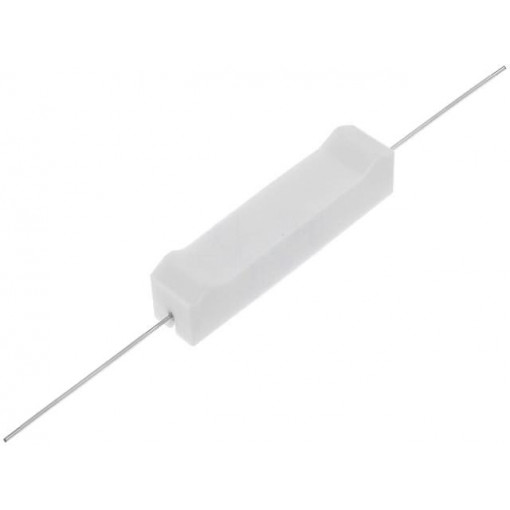 PRWAAWJP122B00; Resistor: wire-wound; cement; THT; 1.2kΩ; 10W; ±5%; 10x9x49mm; ROYAL OHM