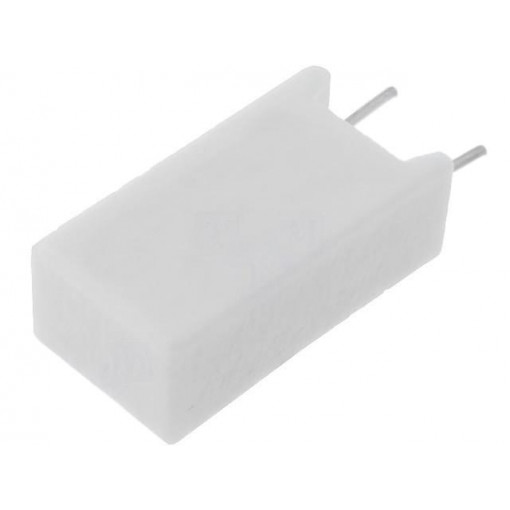 PRM05WJW100B00; Resistor: wire-wound; cement; THT,vertical; 10Ω; 5W; ±5%; Pitch: 5mm; ROYAL OHM