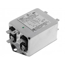 6609066-3; Filter: anti-interference; three-phase; 440VAC; 10A; Cx: 100nF; TE Connectivity