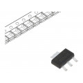 AZ1117H-ADJTRE1; IC: voltage regulator; LDO,linear,adjustable; 1.25÷15V; 1A; SMD; DIODES INCORPORATED