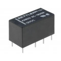 AZ822-2C-12DSE; Relay: electromagnetic; DPDT; Ucoil: 12VDC; 0.5A/120VAC; 1A/24VDC; ZETTLER