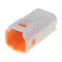 B03B-JWPF-SK-R; Socket; wire-board; male; JWPF; 2mm; PIN: 3; THT; 100V; 3A; -40÷85°C; JST