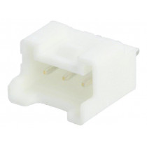 B03B-PASK-1; Socket; wire-board; male; PA; 2mm; PIN: 3; THT; 3A; Locking: latch; JST