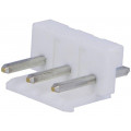 B03P-NV(LF)(SN); Socket; wire-board; male; 5mm; PIN: 3; Colour: white; JST B03P-NV(LF)(SN); Socket; wire-board; male; 5mm; PIN: 3; Colour: white; JST
