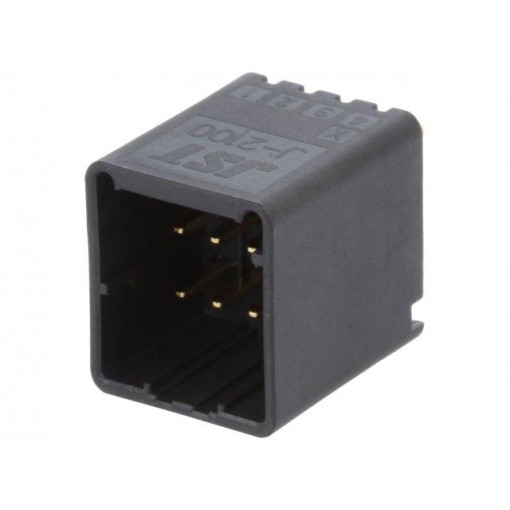 B08B-J21DK-GGXR; Wire-board; socket; male; J2000; 2.5mm; PIN: 8; THT; 250V; 4.6A; JST