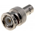 B1004A1-ND3G-50R-0.01-1W; Terminator; BNC; straight; 50Ω; delrin (POM); Vswr: 1.3; AMPHENOL