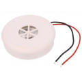 ; Sound transducer: piezo alarm; 12÷24VDC; Colour: white; MPM ; Sound transducer: piezo alarm; 12÷24VDC; Colour: white; MPM