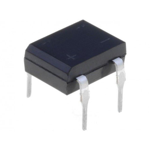 B250FD; Single-phase bridge rectifier; Urmax: 600V; If: 1A; Ifsm: 40A; DIL; DIOTEC SEMICONDUCTOR