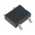 B250S; Single-phase bridge rectifier; Urmax: 600V; If: 0.8A; Ifsm: 40A; LUGUANG ELECTRONIC