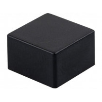 B32-1210; Button; square; black; 9x9mm; Application: B3F-4,B3F-5,B3W; OMRON OCB