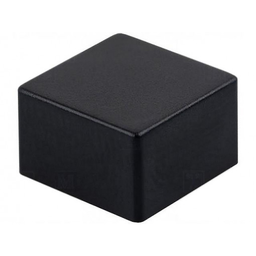 B32-1210; Button; square; black; 9x9mm; Application: B3F-4,B3F-5,B3W; OMRON OCB