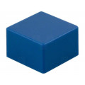 B32-1240; Button; square; blue; 9x9mm; Application: B3F-4,B3F-5,B3W; OMRON OCB