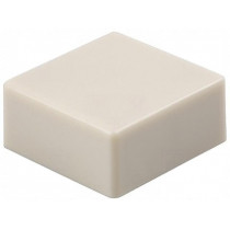 B32-1300; Button; square; ivory; 12x12mm; Application: B3F-4,B3F-5,B3W; OMRON OCB