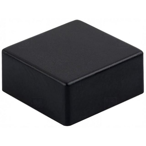 B32-1310; Button; square; black; 12x12mm; Application: B3F-4,B3F-5,B3W; OMRON OCB