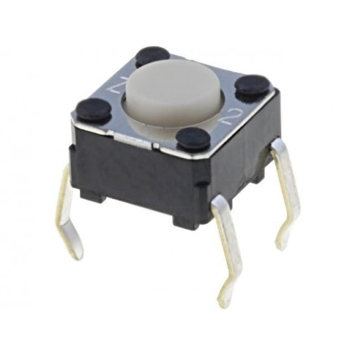 B3F-1000; Microswitch TACT; SPST-NO; Pos: 2; 0.05A/24VDC; THT; none; 0.98N; OMRON OCB