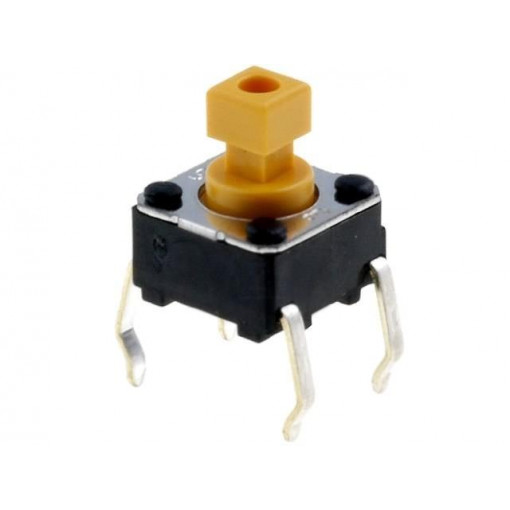 B3F-1052; Microswitch TACT; SPST-NO; Pos: 2; 0.05A/24VDC; THT; none; 1.47N; OMRON OCB