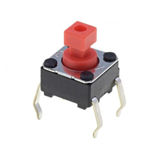 B3F-1056; Microswitch TACT; SPST-NO; Pos: 2; 0.05A/24VDC; THT; none; 4.9N; OMRON OCB