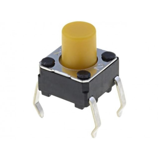 B3F-1062; Microswitch TACT; SPST-NO; Pos: 2; 0.05A/24VDC; THT; none; 1.47N; OMRON OCB