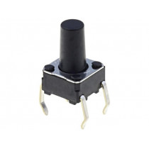 B3F-1070; Microswitch TACT; SPST-NO; Pos: 2; 0.05A/24VDC; THT; none; 0.98N; OMRON OCB