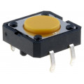 B3F-4005; Microswitch TACT; SPST-NO; Pos: 2; 0.05A/24VDC; THT; none; 2.55N; OMRON OCB