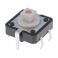 B3F-4150; Microswitch TACT; SPST-NO; Pos: 2; 0.05A/24VDC; THT; none; 1.27N; OMRON OCB