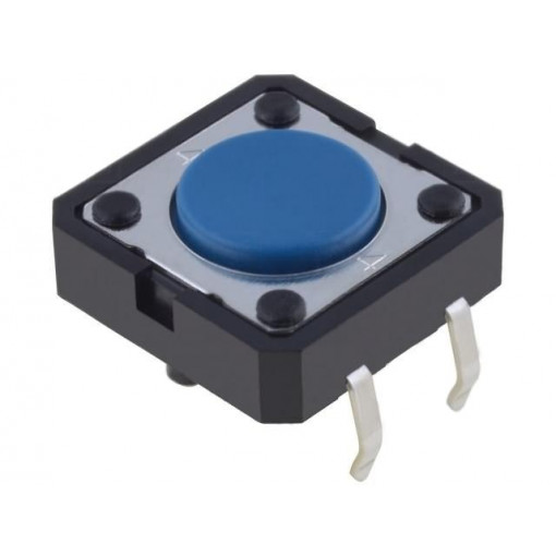 B3F-5000; Microswitch TACT; SPST-NO; Pos: 2; 0.05A/24VDC; THT; none; 1.27N; OMRON OCB