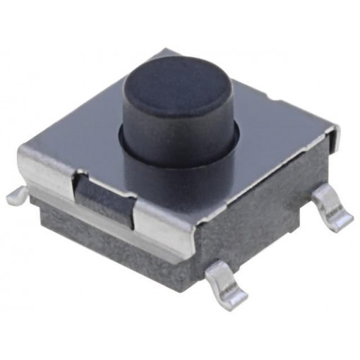 B3FS-1010; Microswitch TACT; SPST-NO; Pos: 2; 0.05A/24VDC; SMT; none; 0.98N; OMRON OCB