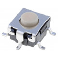 B3S-1100; Microswitch TACT; SPST-NO; Pos: 2; 0.05A/24VDC; SMT; none; 1.57N; OMRON OCB