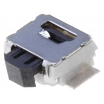 B3U-3000PM-B; Microswitch TACT; SPST-NO; Pos: 2; 0.05A/12VDC; SMT; 0.49N; 2.5x3mm; OMRON OCB