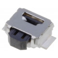 B3U-3100PM; Microswitch TACT; SPST-NO; Pos: 2; 0.05A/12VDC; SMT; 0.49N; 2.5x3mm; OMRON OCB