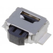 B3U-3100PM; Microswitch TACT; SPST-NO; Pos: 2; 0.05A/12VDC; SMT; 0.49N; 2.5x3mm; OMRON OCB