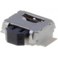 B3U-3100PM-B; Microswitch TACT; SPST-NO; Pos: 2; 0.05A/12VDC; SMT; 0.49N; 2.5x3mm; OMRON OCB