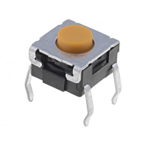 B3W-1002; Microswitch TACT; SPST-NO; Pos: 2; 0.05A/24VDC; THT; none; 2.25N; OMRON OCB