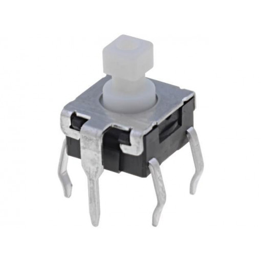 B3W-1050; Microswitch TACT; SPST-NO; Pos: 2; 0.05A/24VDC; THT; none; 1.57N; OMRON OCB
