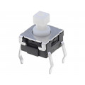 B3W-1150; Microswitch TACT; SPST-NO; Pos: 2; 0.05A/24VDC; THT; none; 1.57N; OMRON OCB
